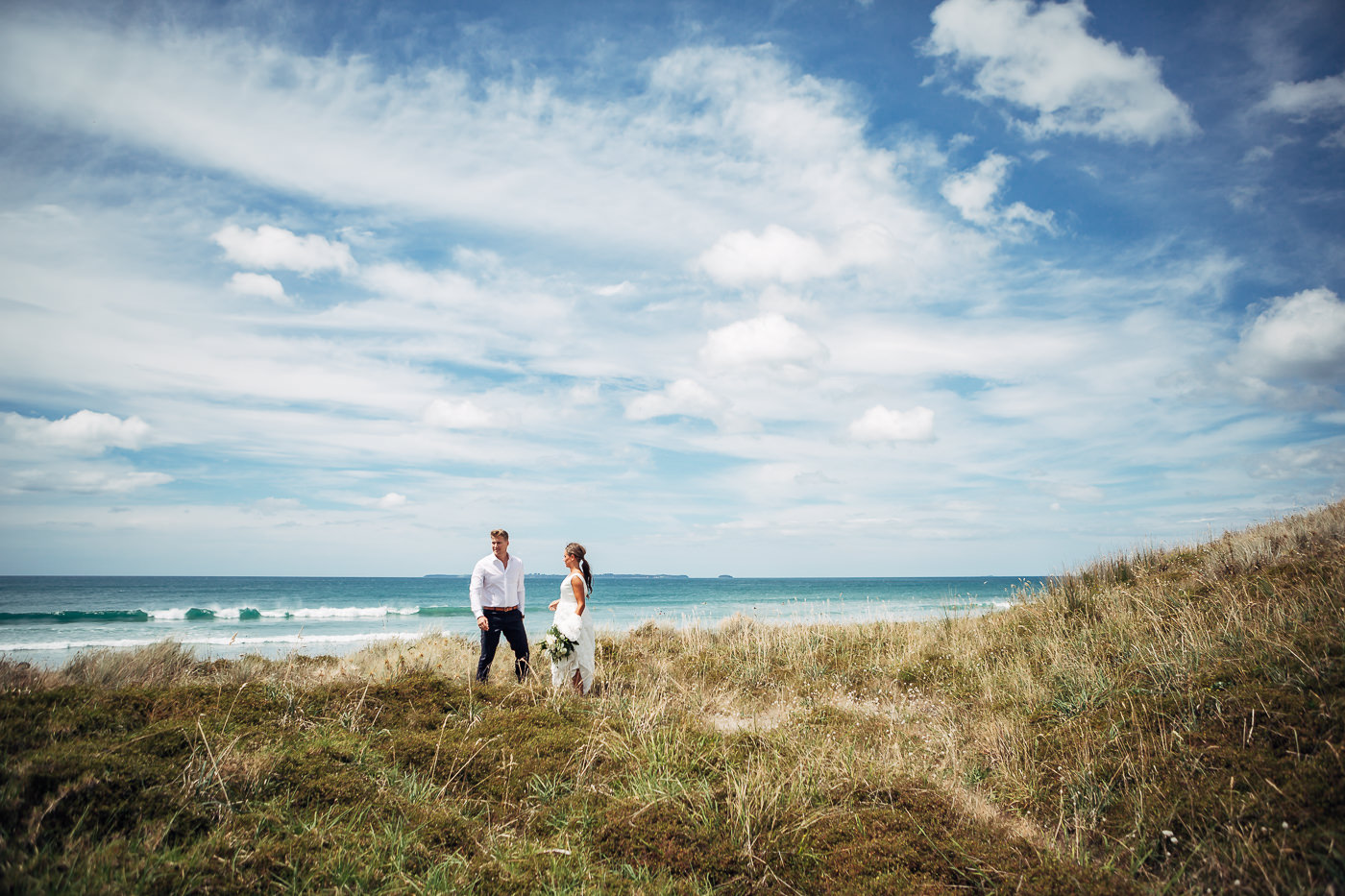 Anne-Hilde & Pieter - januarbryllup i slående vakre Tauranga, New Zealand Bryllupsfotograf New Zealand strand 15 Fotografering